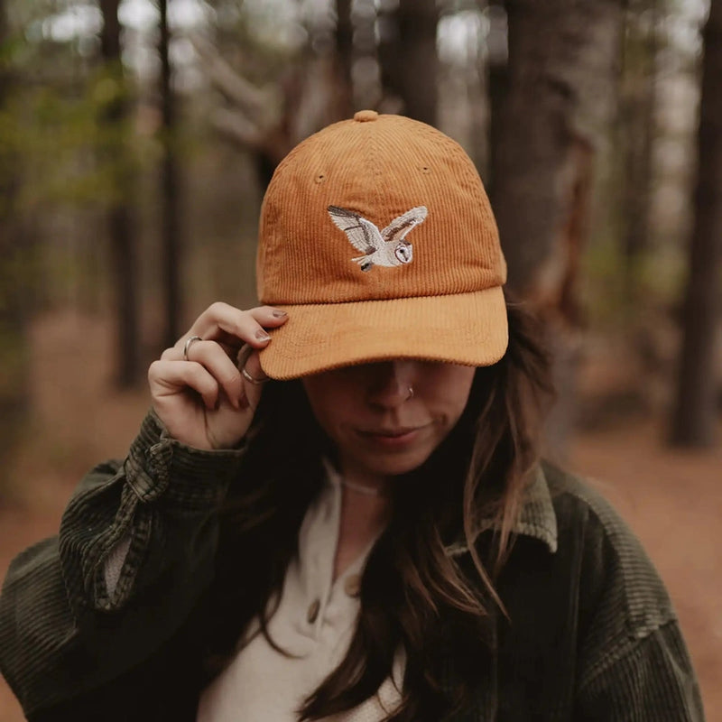 Barn Owl Corduroy Hat