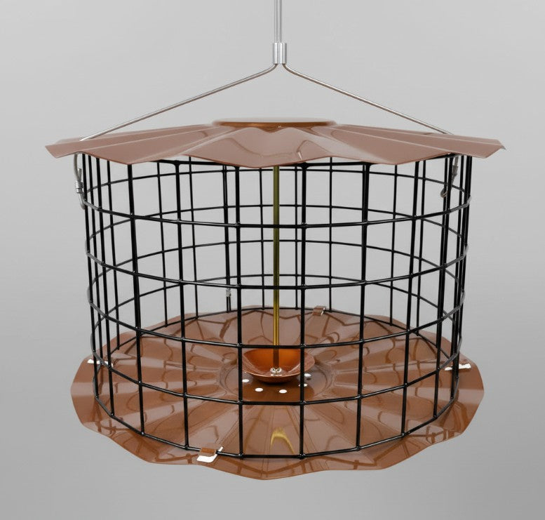 Barrier Guard Seed Cylinder Feeder - Copper
