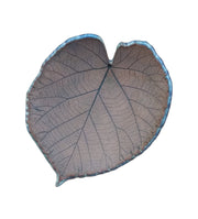 Stoneware Trinket Dish - Basswood Leaf - Medium
