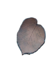 Stoneware Trinket Dish - Basswood Leaf - Tiny