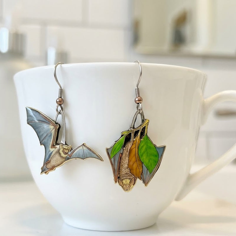 Hoary Bat Earrings