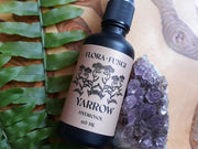 Yarrow Hydrosol with fern and amethyst