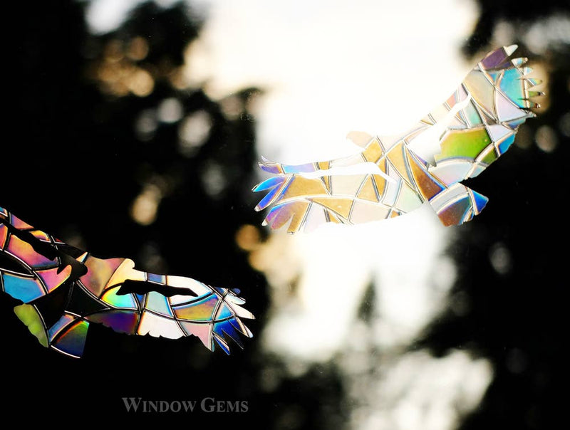 Redwood Mix Window Window Clings