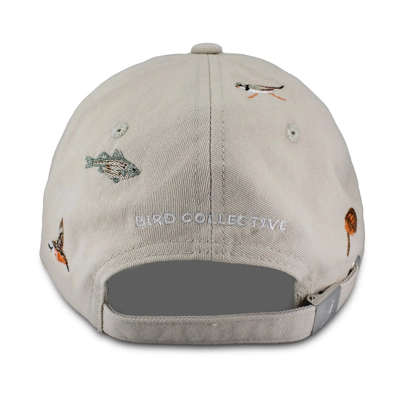 Beach Life Hat
Back with adjustable strap