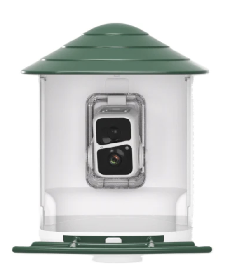 Beakview bird feeder with camera front view