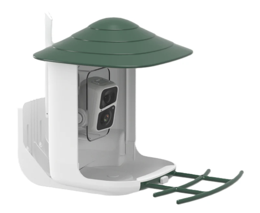 BeakView bird feeder with camera
