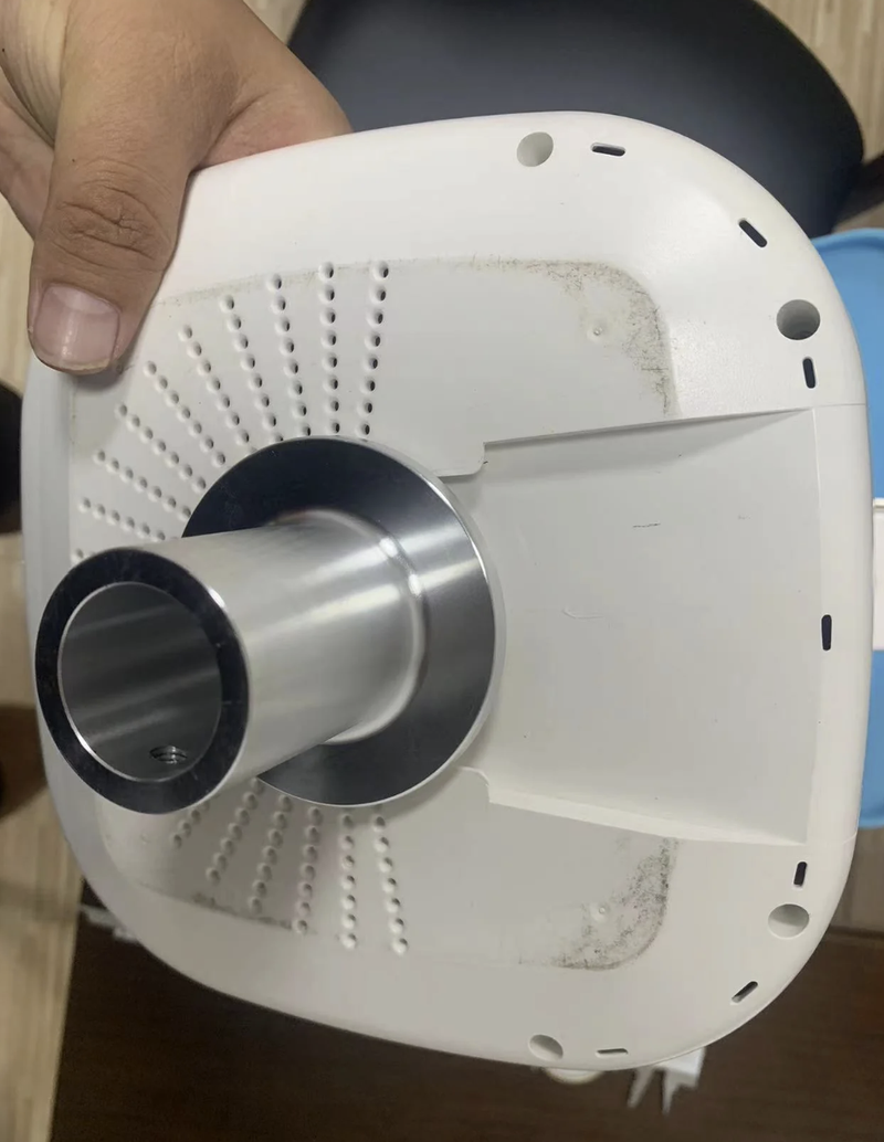 Beakview 1 inch pole mount installed