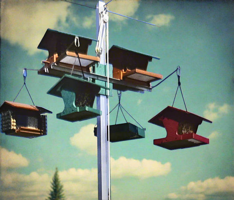 Bear-Resistant Aerial Feeding Station