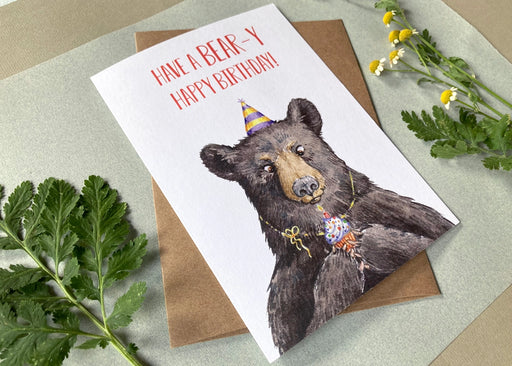 Have A Bear-Y Happy Birthday! - Birthday Card