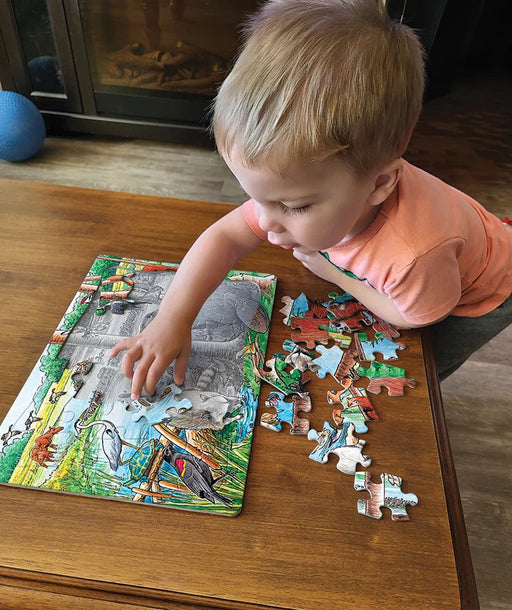The Beaver Pond Tray Puzzle