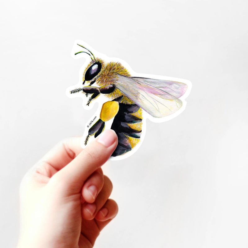 Bee Vinyl Sticker