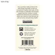 Socks That Protect Bees - Velvet Nectar
packaging information