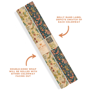 Recyclable Gift Wrap / Double-sided Wrapping Paper: Berries