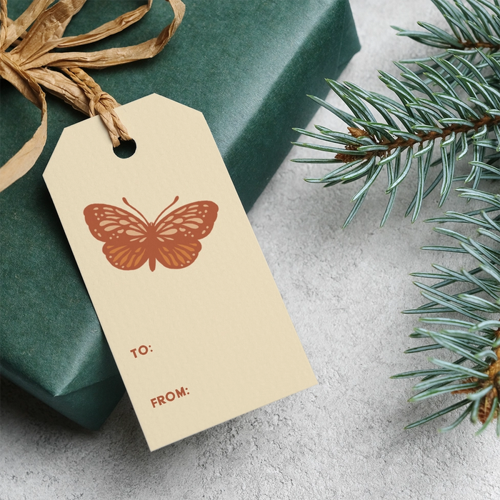 Gift Tag Set of 8: Berries

