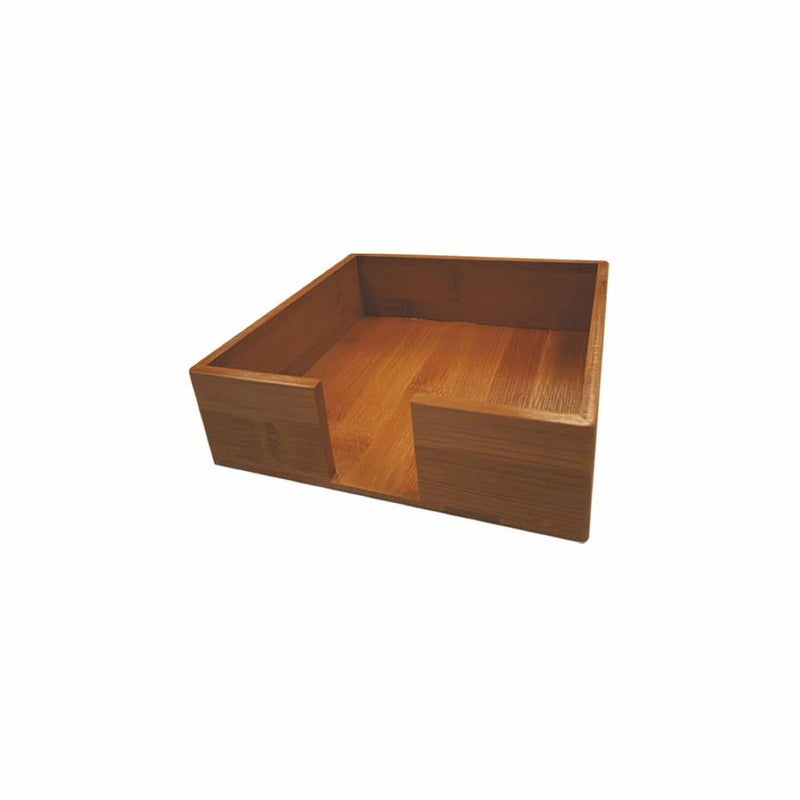 Napkin Caddy - Chestnut Bamboo