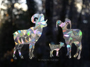 Bighorn Sheep Window Cling