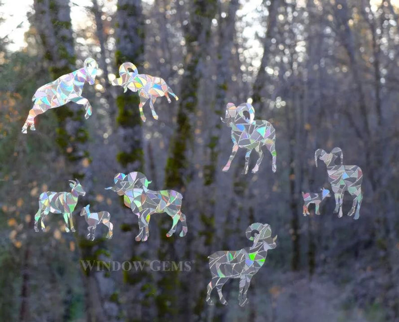 Bighorn Sheep Window Cling