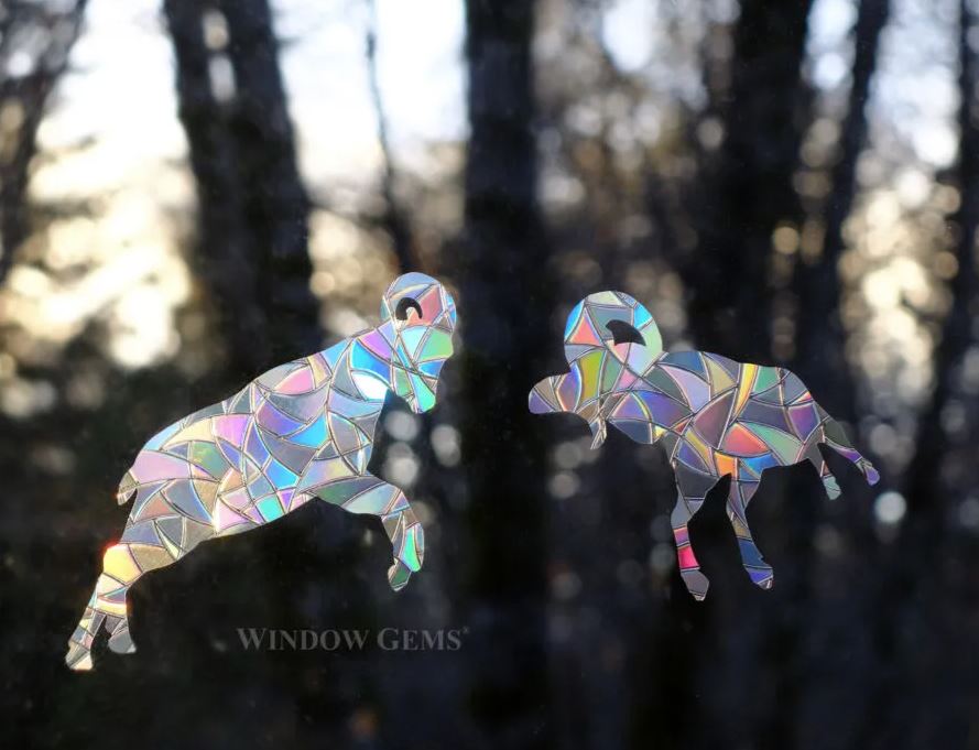 Bighorn Sheep Window Cling - Thumbnail 2