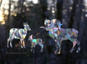 Bighorn Sheep Window Cling