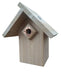 Bluebird Nest Box with Peaked Roof - Cedar