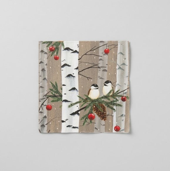 Birch & Birds Paper Napkins