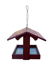 Bird banquet feeder - cherrywood