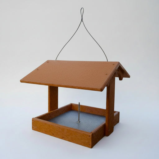 Bird banquet feeder base- tan