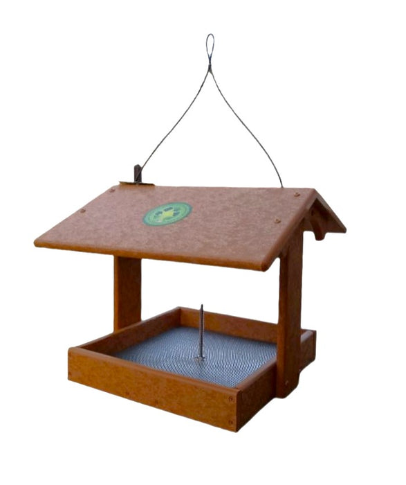 Bird banquet feeder base- tan