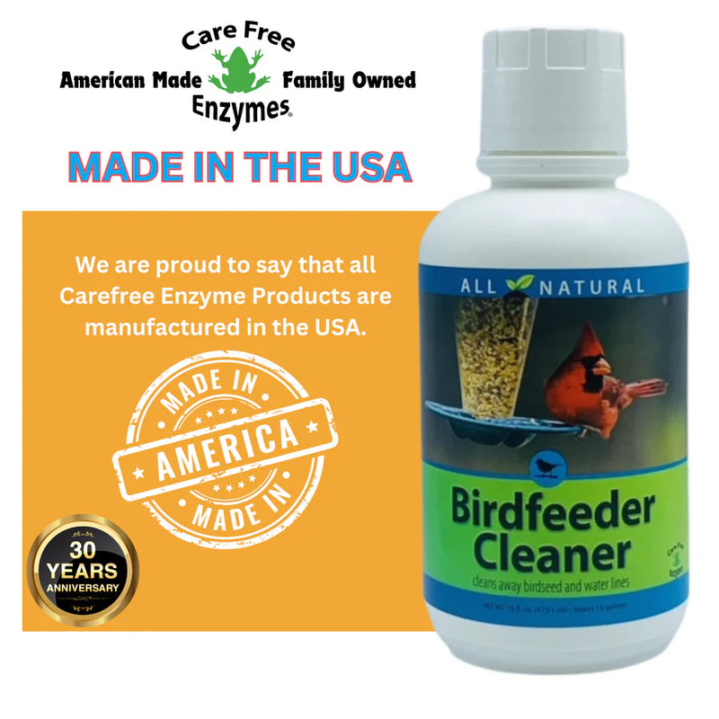 Bird Feeder Cleaner - 16oz
Made in the USA
