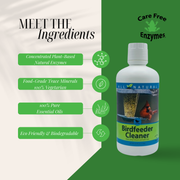 Bird Feeder Cleaner - 16oz
Ingredient information