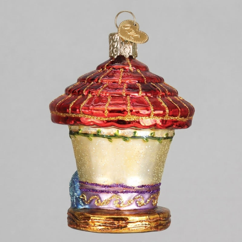 Charming Birdhouse Ornament - Back view