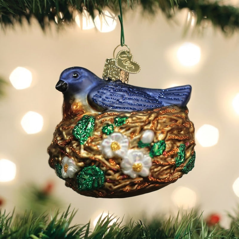 Bird In Nest Ornament