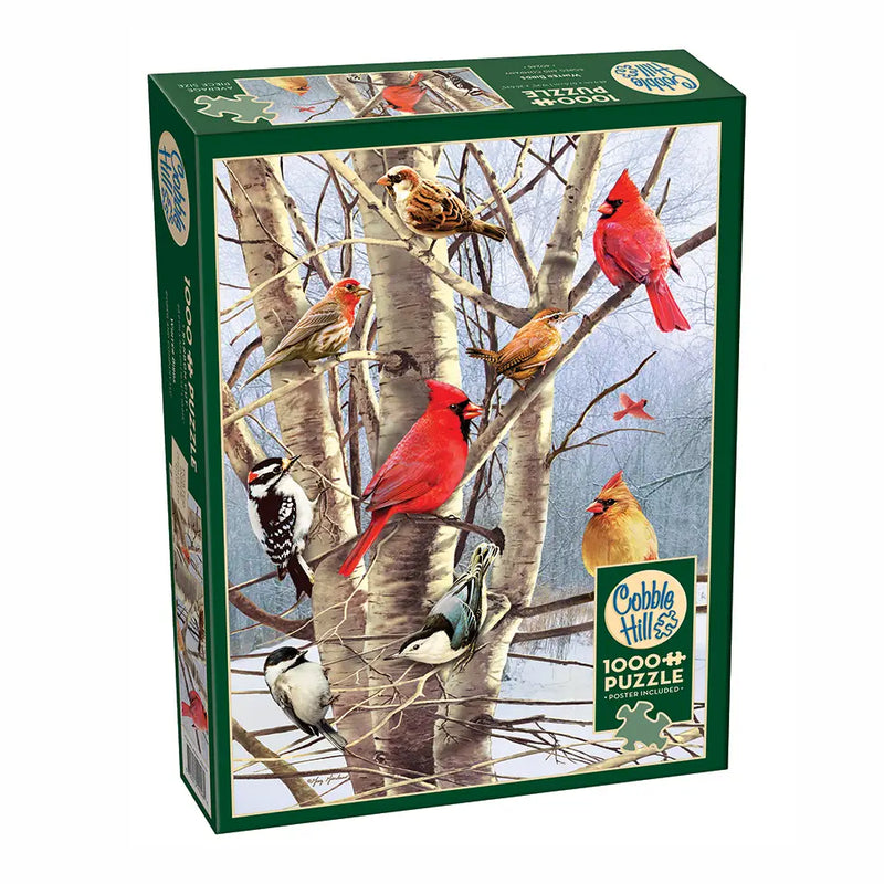 Winter Birds 1000pc Puzzle box