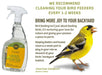 Birds Choice Bird Feeder and Bird House Cleaner 32 oz. - clean feeders every 1-2 weeks