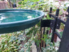 Iron Baluster Bird Bath Bundle in use