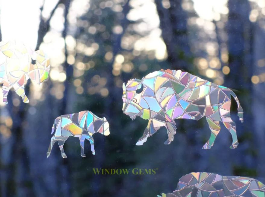 Bison Window Clings - Thumbnail 2