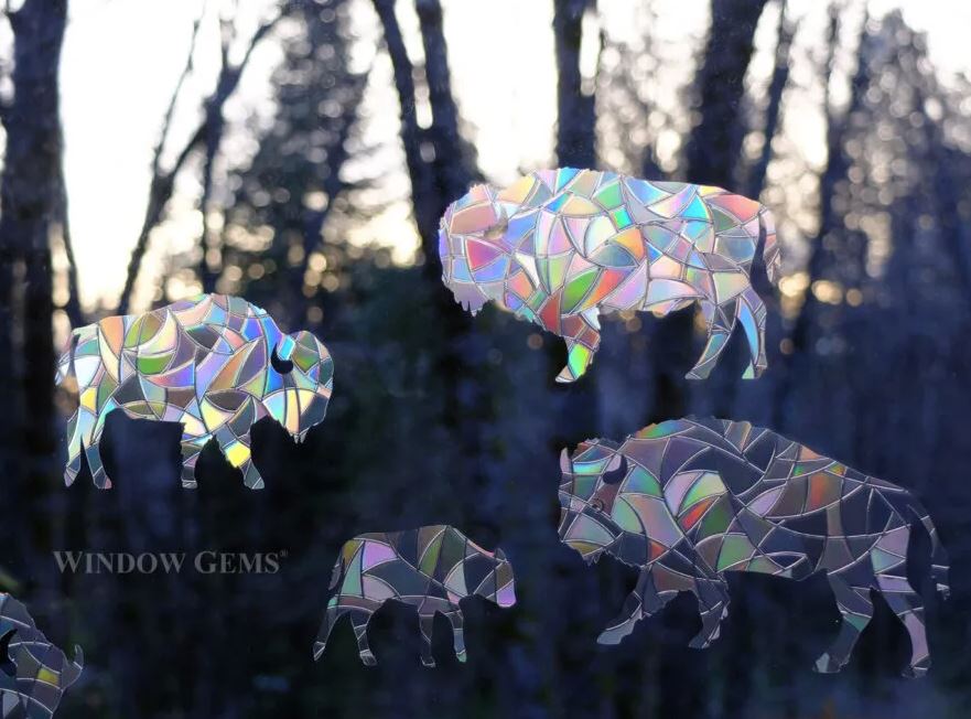 Bison Window Clings - Thumbnail 5