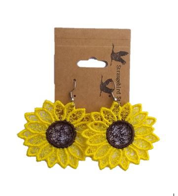 Black-eyed Susan Flower Earrings