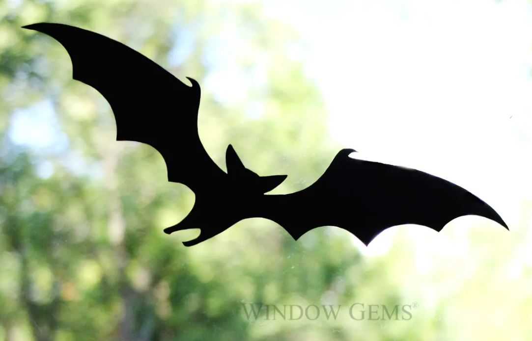 Black Bat Window Clings - Thumbnail 5