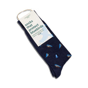 Socks That Protect Bluebirds
with packaging