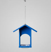 Bluebird Feeder - Blue Recycled Plastic
