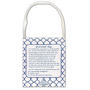 Gratitude Bag - Note Pad and Pen - Bluebird