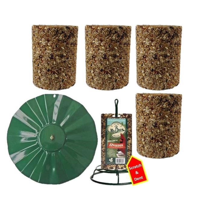 Bluebird Cylinder Buffet Bundle - 
including 4 large cylinders, weather guard and cylinder feeder. 