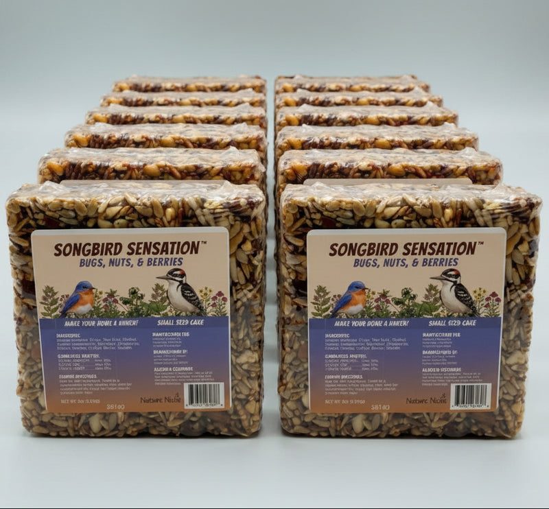 Bugs, Nuts and Berries Small Seed Cakes 7 oz -  pack of 12