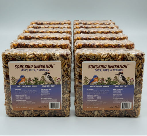 Bugs, Nuts and Berries Small Seed Cakes 7 oz -  pack of 12