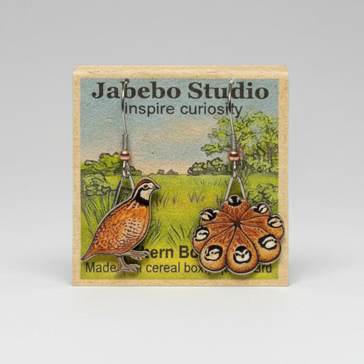 Northern Bobwhite Quail Earrings