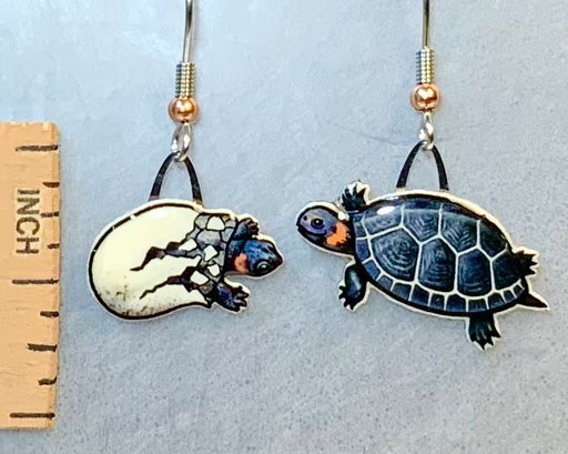 Bog Turtle Earrings