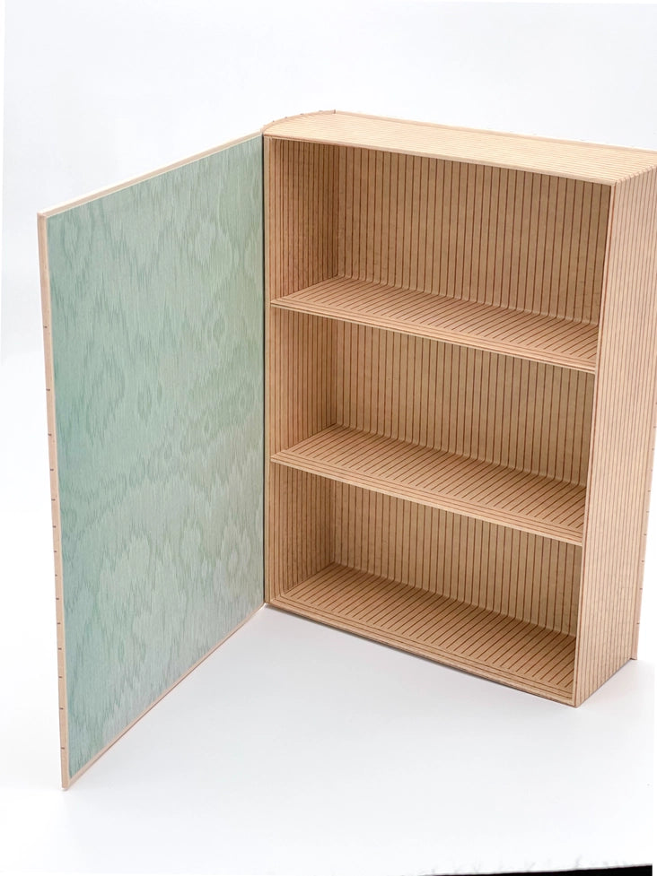 Ecologies Faux Book Box Container and Organizer
Inside view