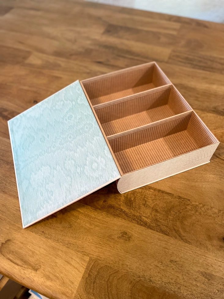 Ecologies Faux Book Box Container and Organizer
interior