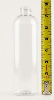 Tall Clear 16oz Water Bottle for Plant Cuttings with Lid - 7.75" tall